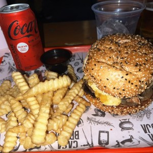 Hamburguesa No fitin (burger week)