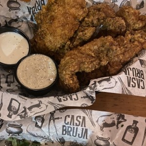 Honey chicken strips
