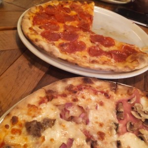 Pizza Diavolo y Giorgio Armani