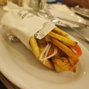 Souvlaki de Langostino 