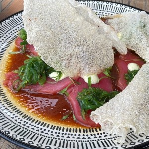 Tiradito de atun