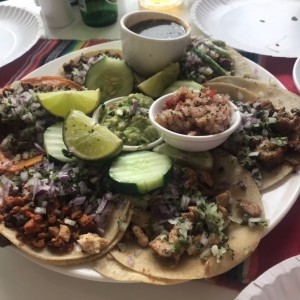 Bandeja de tacos
