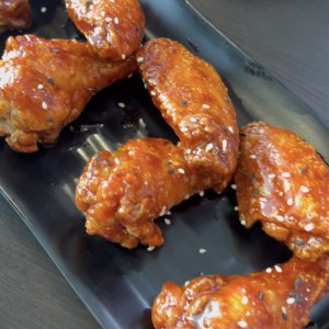 Alitas de pollo coreano