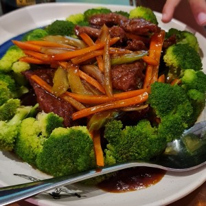 Carnes - Carne Mongolia estaba deliciosa 