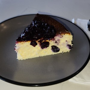 cheesecake de blueberry