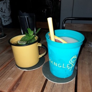 moscow mule and frozen mezcal paloma