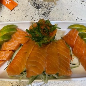 Sachimi de salmon