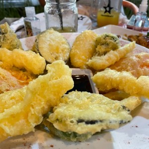 Vegetales tempura