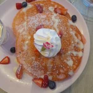 Pancakes de Rosas