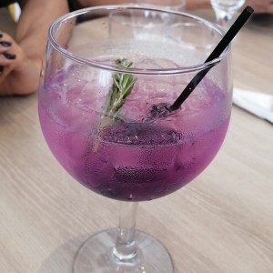 Gin and tonic blueberry 