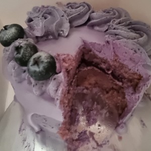 blueberries cake