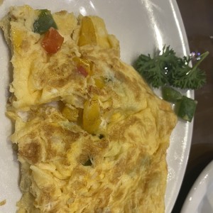 Omelette con vegetales