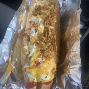 Hot dog completo