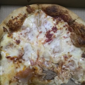 pizza con mozzarella