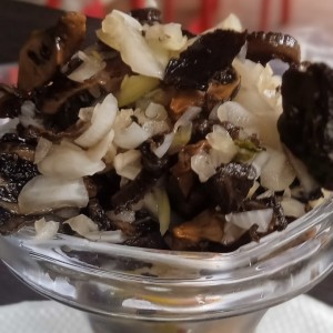 ceviche de concha negra 