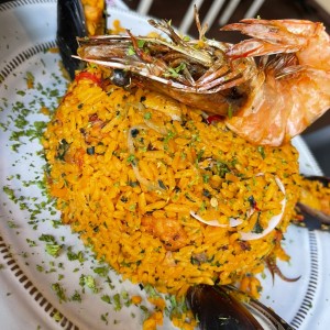 ?? (regular) arroz con mariscos 