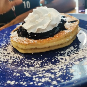 Blueberry pancakes 