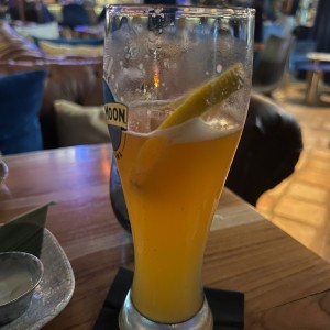 Cerveza con sabor a naranja