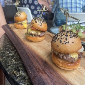 Mini hamburguesas 