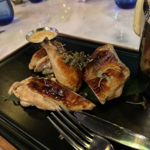 Pollo marinado