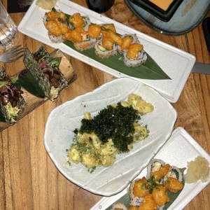 Sushi Bar - Shrimp Roll y Shrimp Roll Tempura