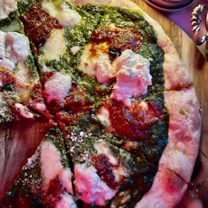 Pizza pesto 