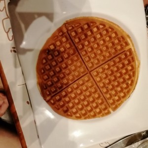 waffle sencillo