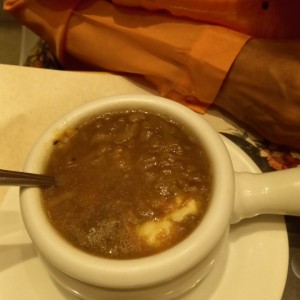 sopa de cebollas