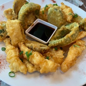 Vegetales tempura