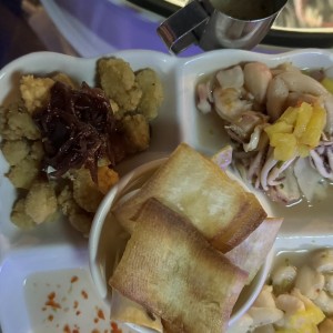 Trio de ceviches