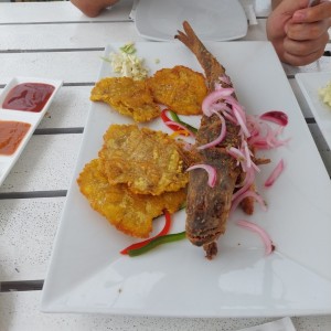 Filete de Pescado de Corvina Apanado Frito