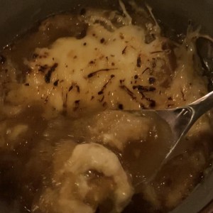 Sopa de cebolla 