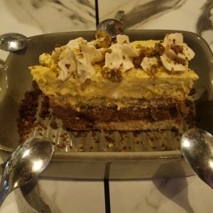 Postres - Tiramisú de Pistacho