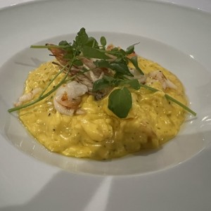 Risotto de langostinos