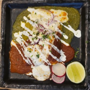 Enchilada de pollo