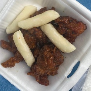 Dak-gangjeong de pollo dulce