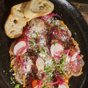 Carpacho de carne 