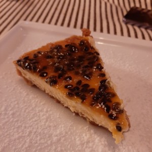 Postre - Cheesecake de Maracuya 