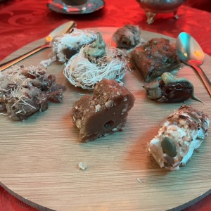 Degustación postres