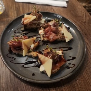 Menú - Bruschettas