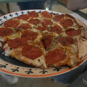 Pizzeta de pepperoni