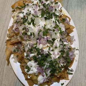 Nachos de pollo