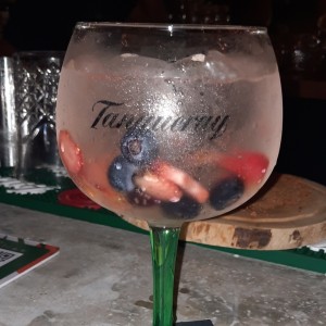 gin tonic frutos rojos