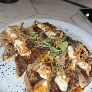 Platos Calientes - Tako Gyosas Truffle