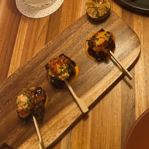 Pork Belly Lollypops