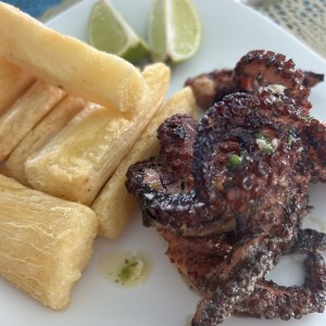 Pulpo a la parrilla
