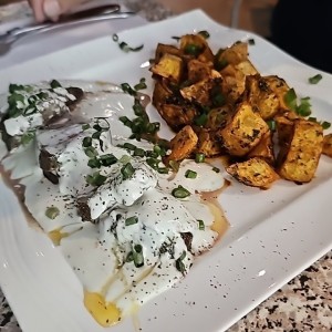 Filete de Res en crema Gorgonzola y miel