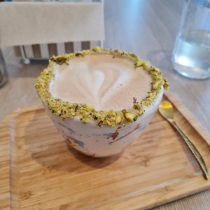 Cappuccino de Pistacho