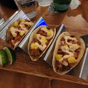 Tacos Chidos de Pulled Pork