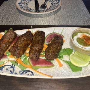 Shish kebab de cordero 